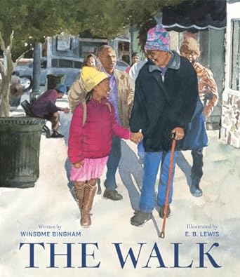 The Walk: A Stroll to the Poll Book cover for (The Walk A Stroll to the Poll) as an example of history books for kids