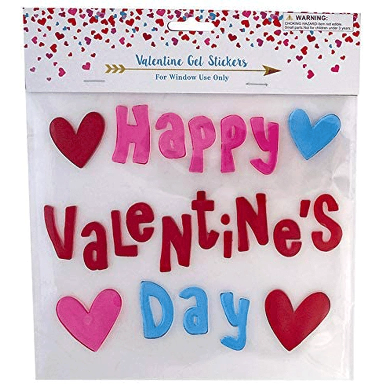 window-clings valentine's day window clings