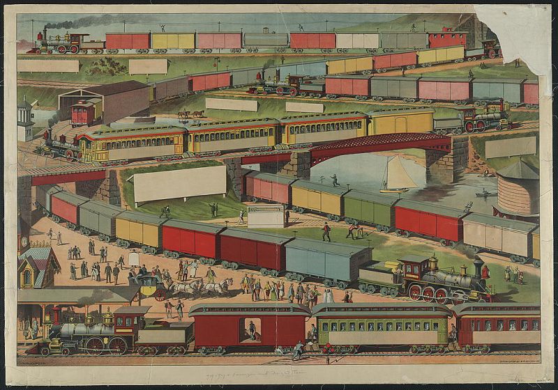 Zig-zag Passenger and Freight Train (Unknown) Zig-zag Passenger and Freight Train (Unknown)