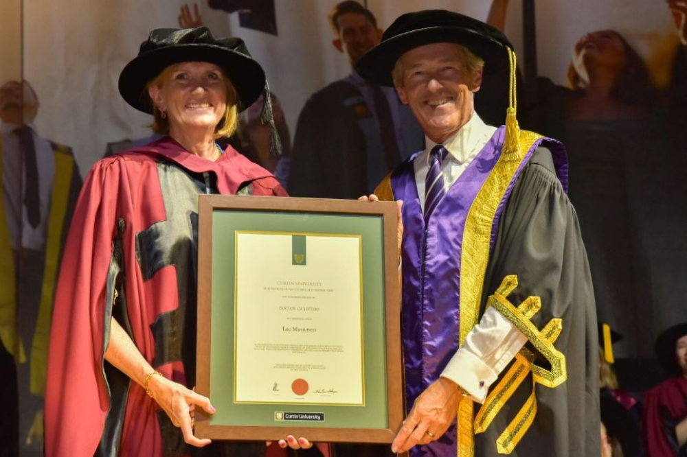 Principal honoured for helping disadvantaged students