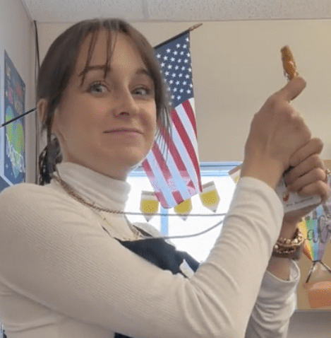 This TikTok Teacher’s Bizarre Attention-Getter Just Made Us LOL