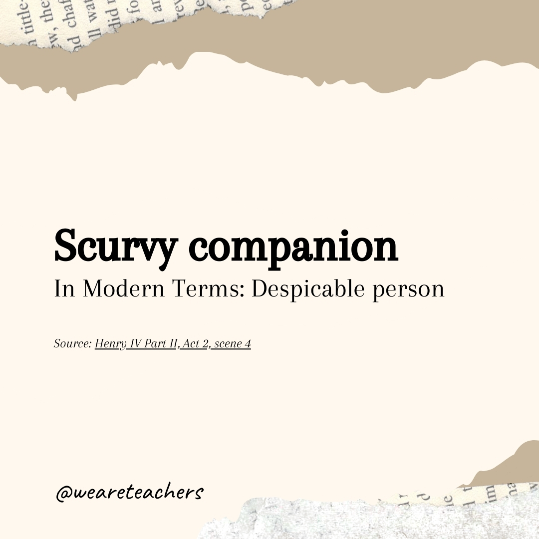Scurvy companion Scurvy companion
