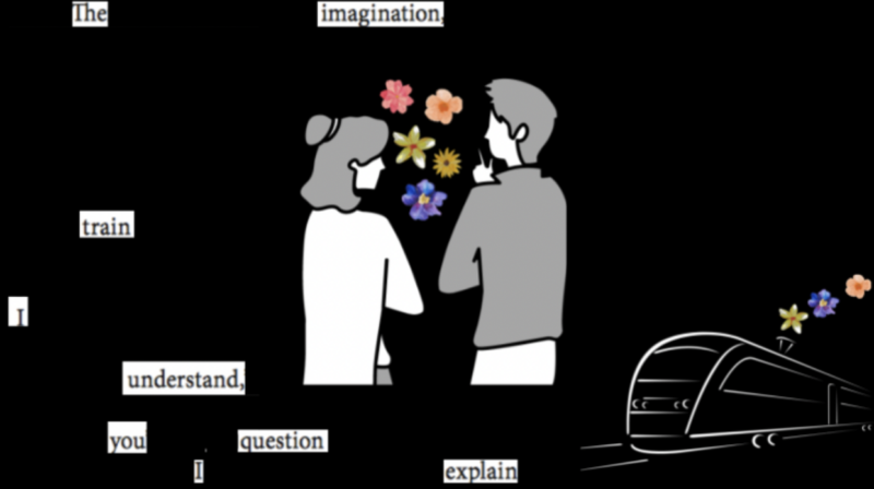 blackout-poetry-3 Blackout poetry with words the imagination train I understand, you question I explain.