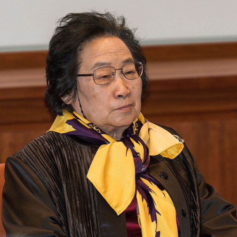 Famous Tu Youyou, Nobel Laureate in medicine in Stockholm December 2015, on the list of famous women in history.