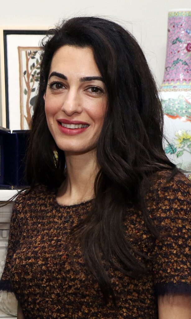 Famous Women in History Amal Clooney, London 2018.