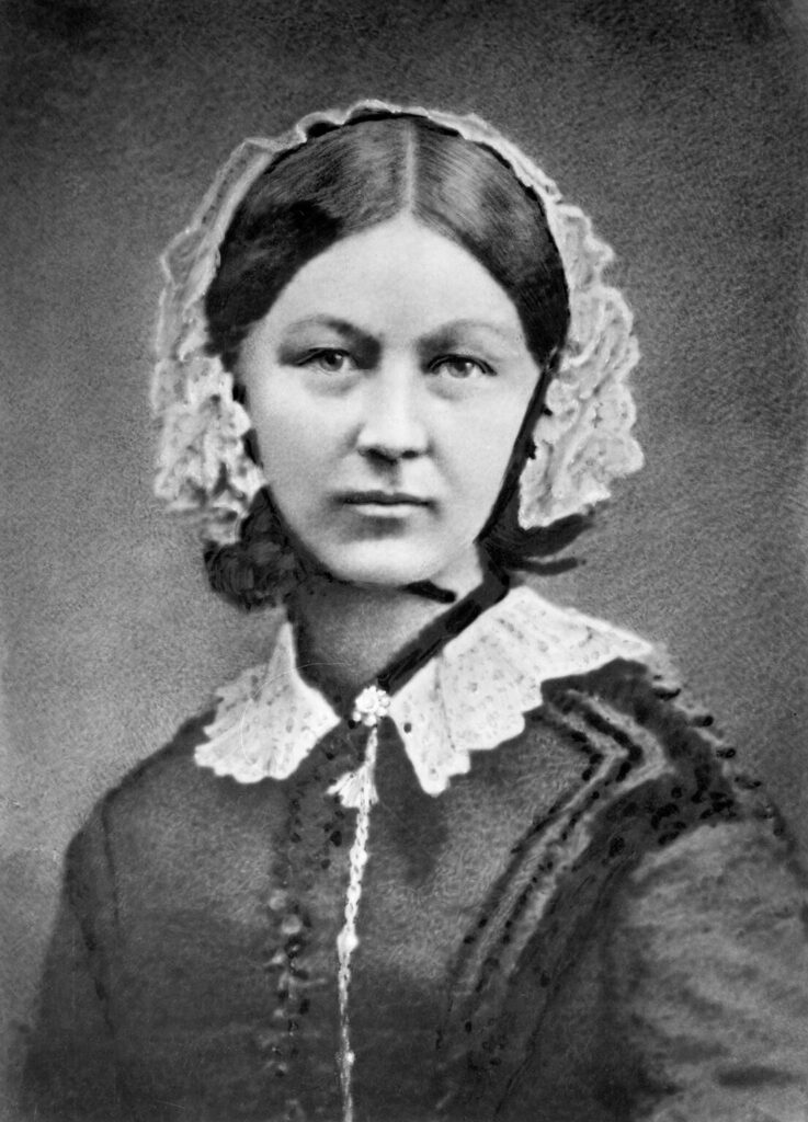 Famous Women in History Florence Nightingale, c. 1860