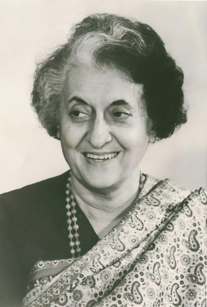 Famous Women in History Official portrait of Smt. Indira Priyadarshini Gandhi, 3rd prime minister of India