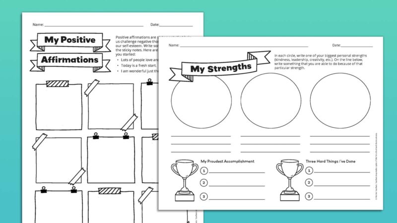 My Positive Affirmations and My Strengths