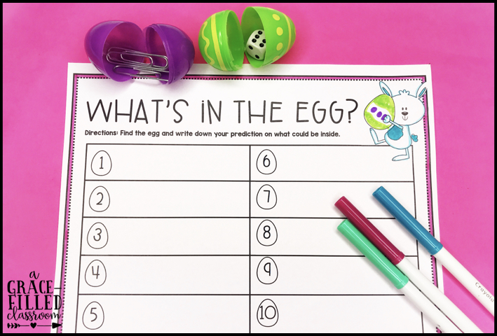 mystery-egg mystery egg activity worksheet for a plastic egg activity