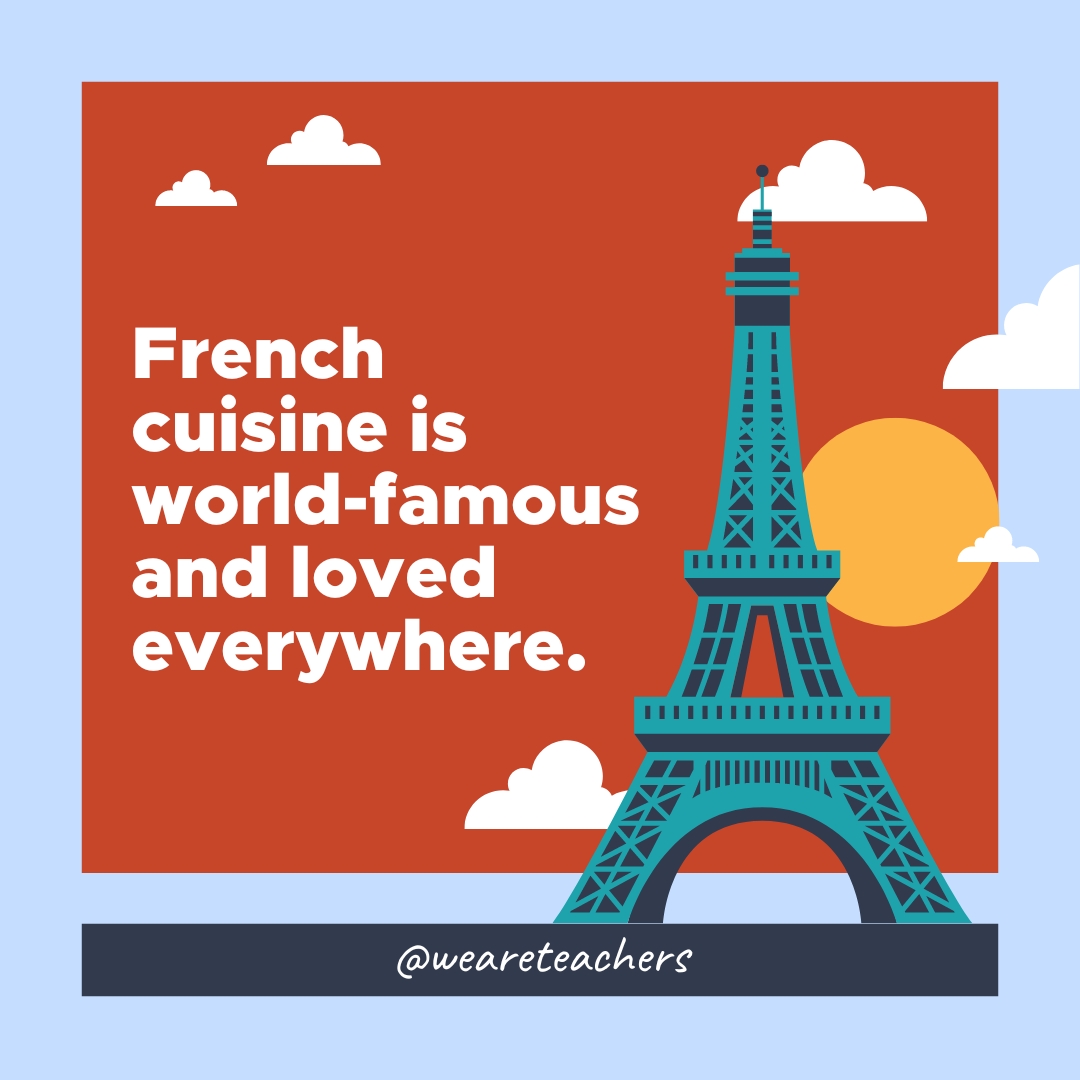 Bastille Day is France’s national day. - facts about france