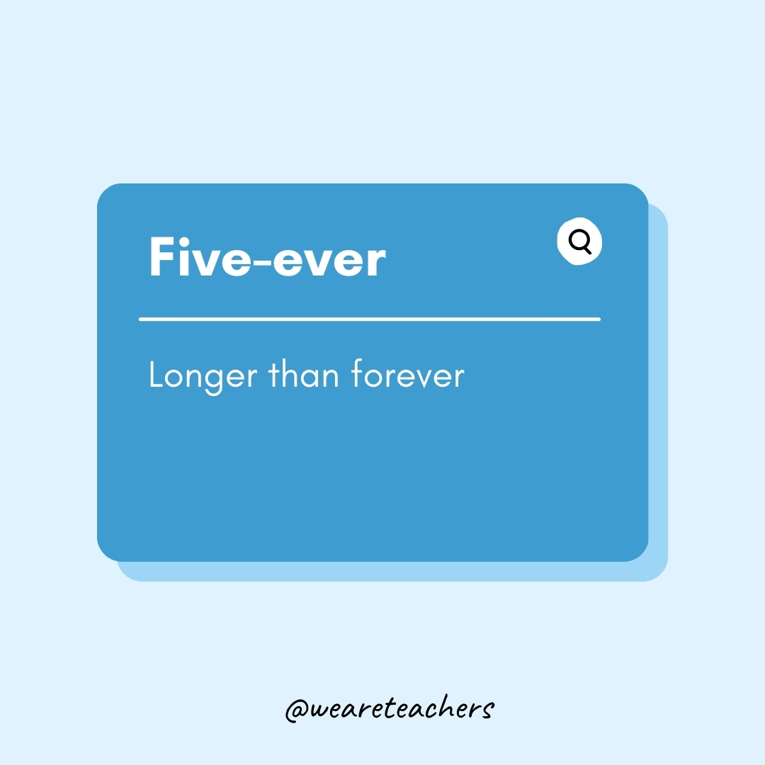 Five-ever Longer than forever Five-ever
Longer than forever