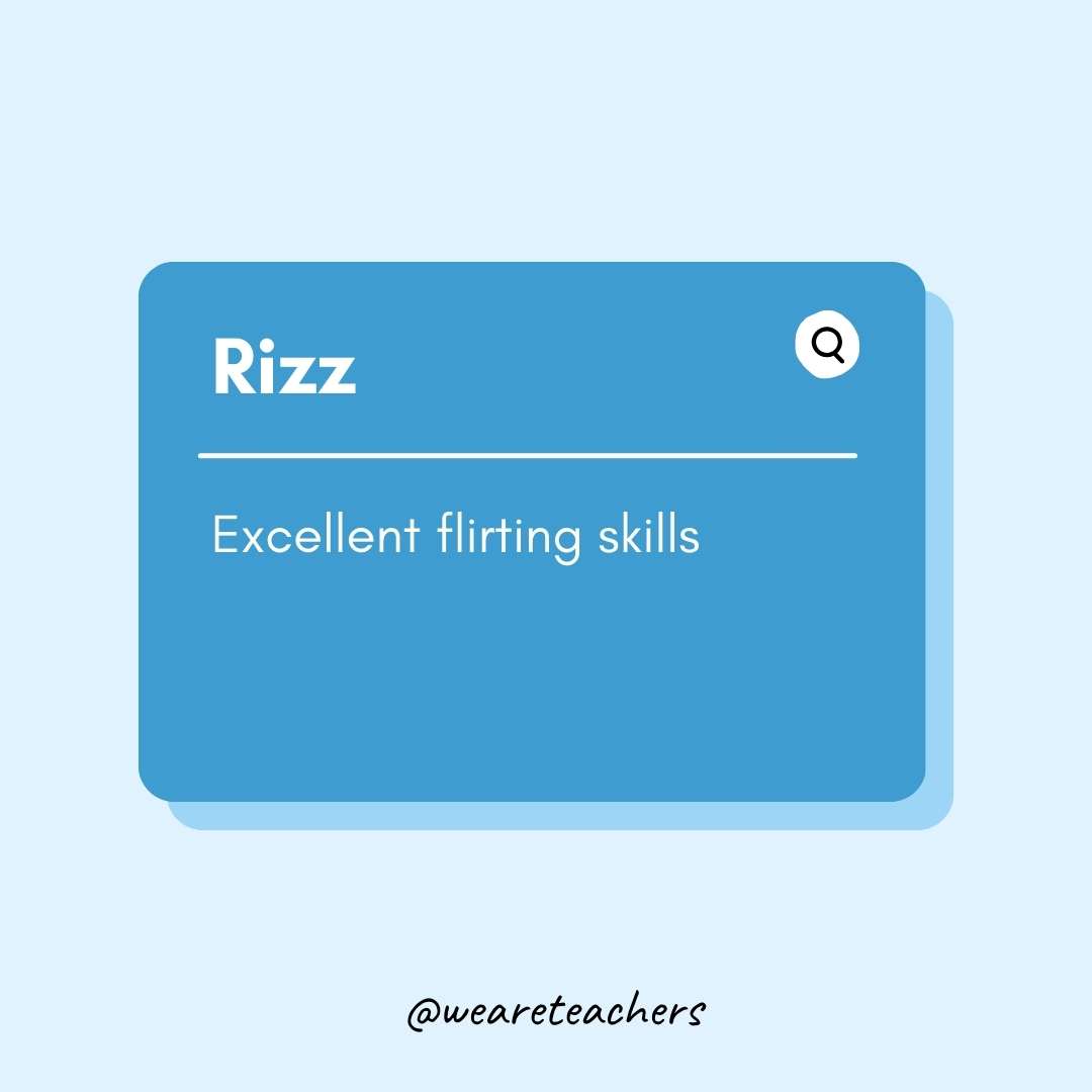 Rizz Excellent flirting skills Rizz
Excellent flirting skills
