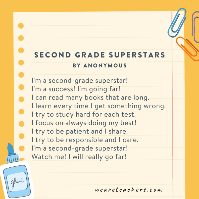 Second Grade Superstars by Anonymous Second Grade Superstars by Anonymous
