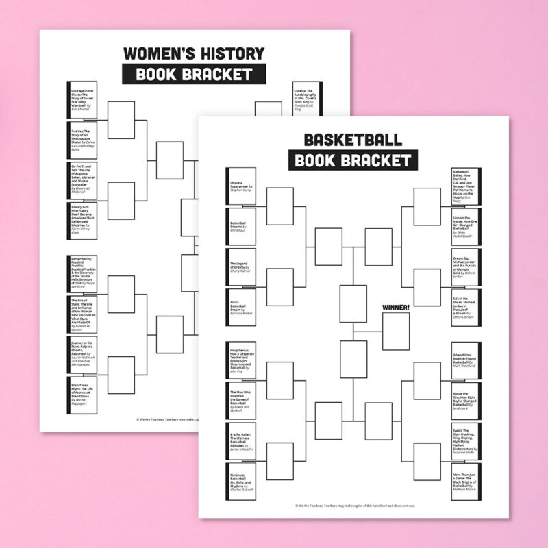 Book-Bracket-Square-1_v2 Women's History Book Bracket and Basketball Book Bracket