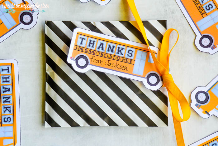 school-bus-driver-tags gift tag shaped like a school bus for school bus driver appreciation day 2024