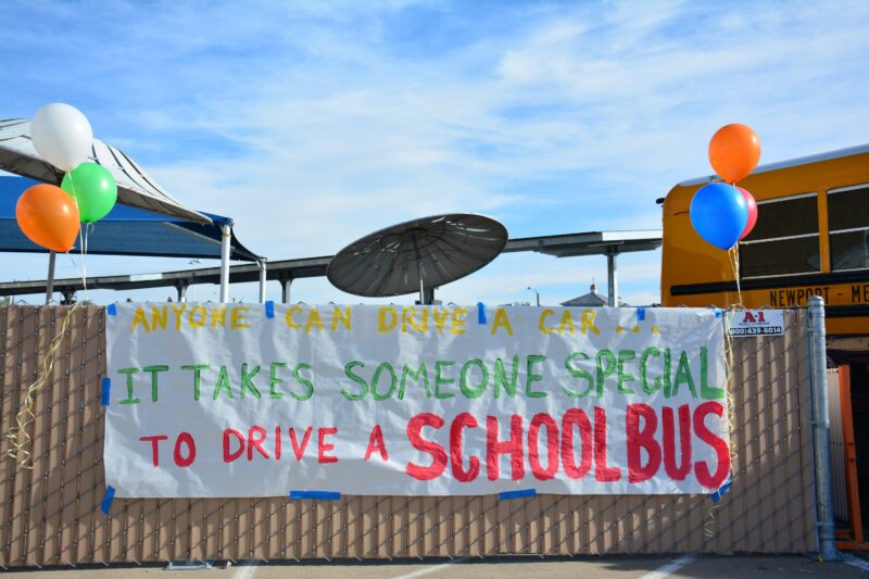 school-bus-banner-2 school bus driver banner, it takes a special person to drive a bus