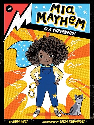Mia Mayhem Book cover of Mia Mayhem series by Kara West