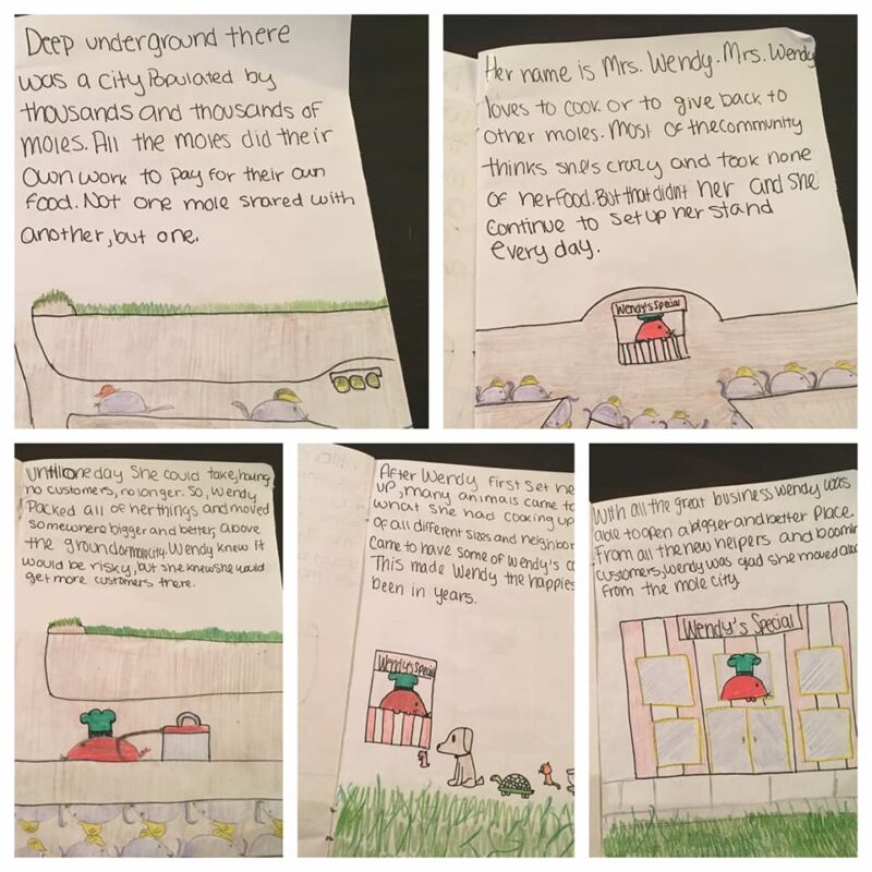 Teacher Appreciation Book Jenni C.W.'s student made an entire storybook for her.