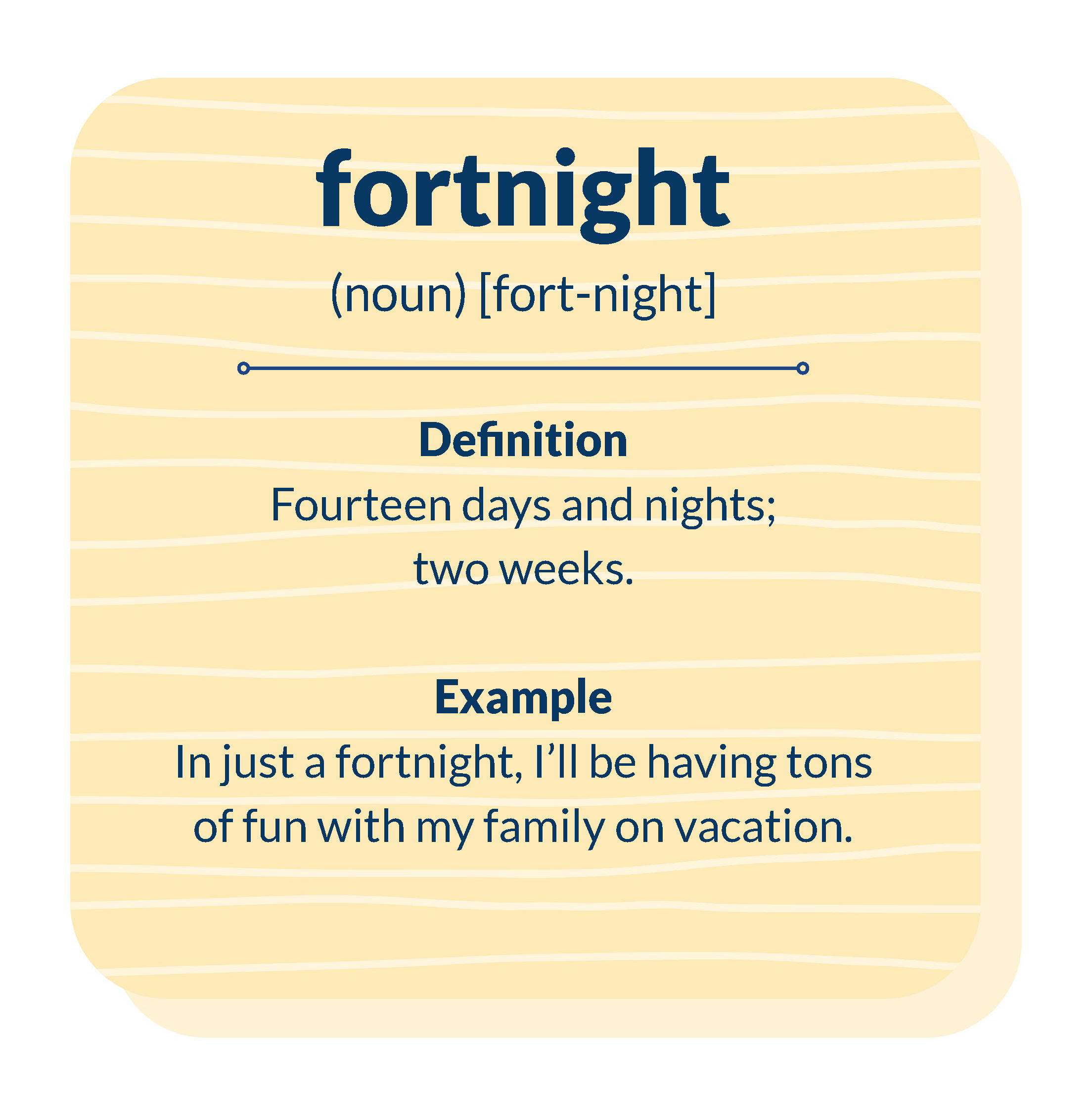 fortnight
