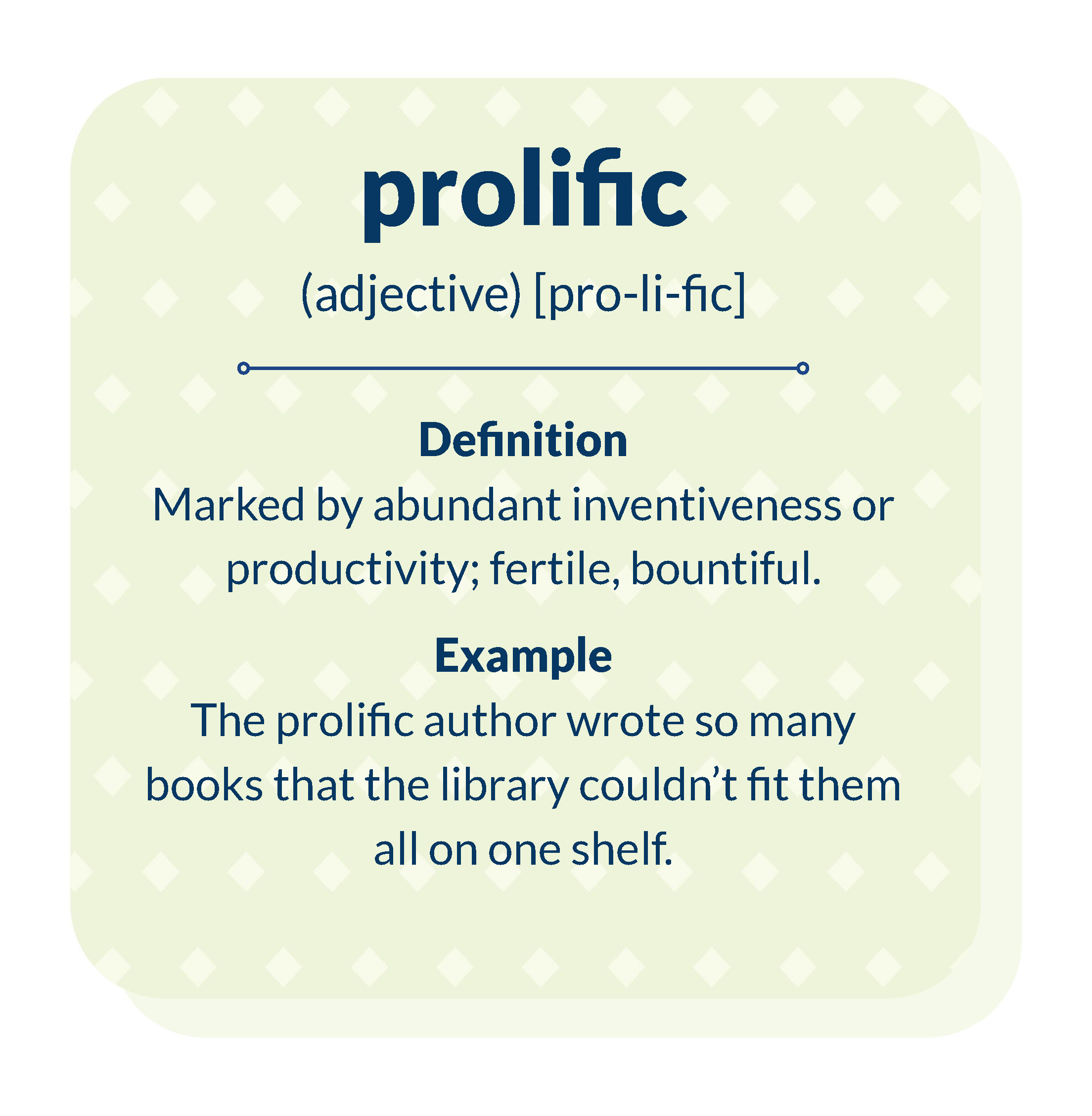 prolific