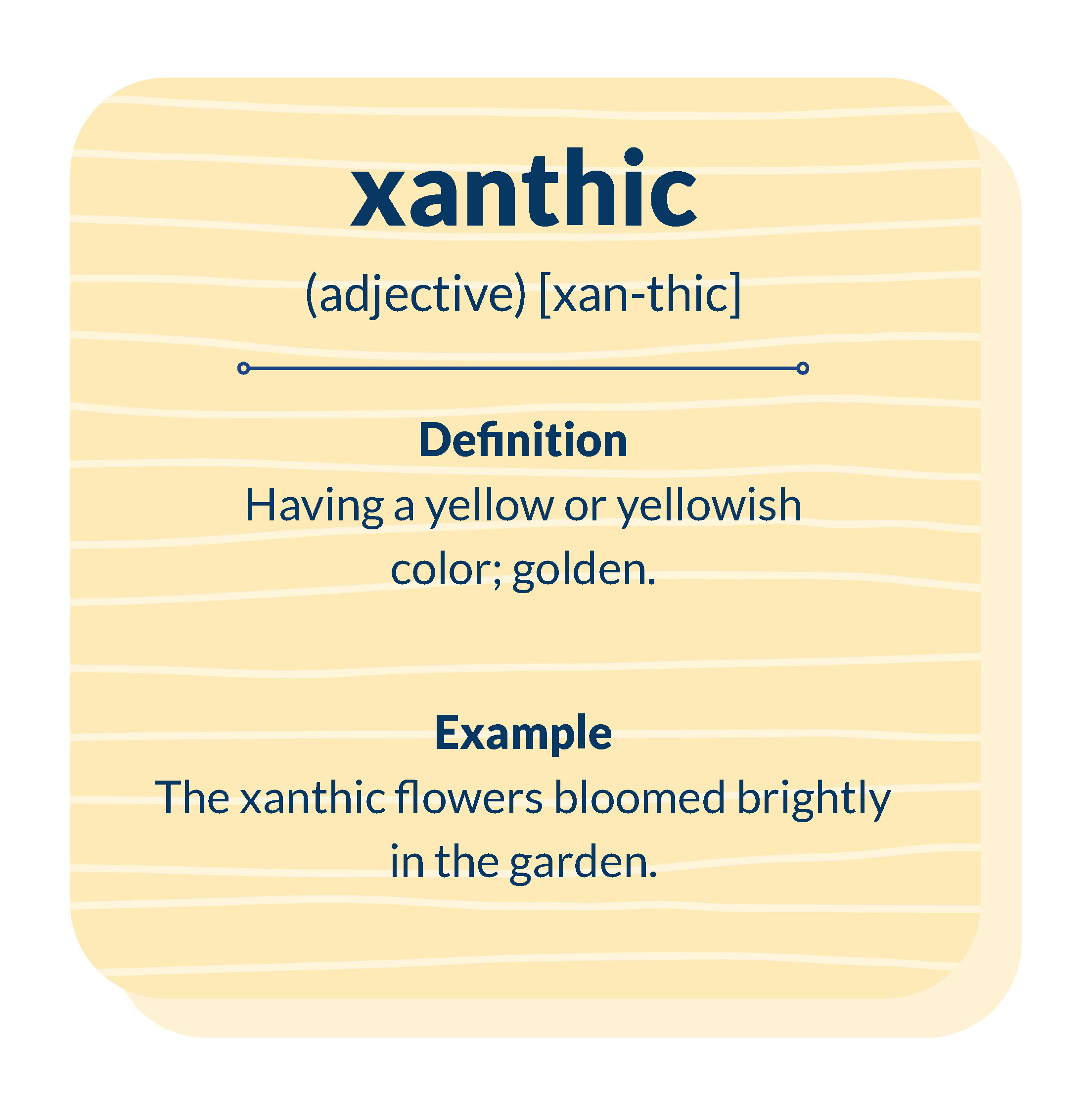 xanthic
