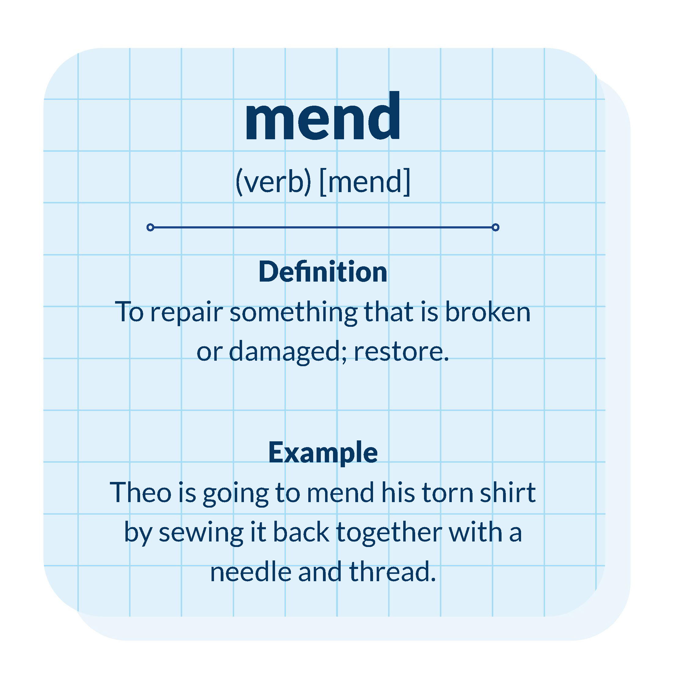 mend
