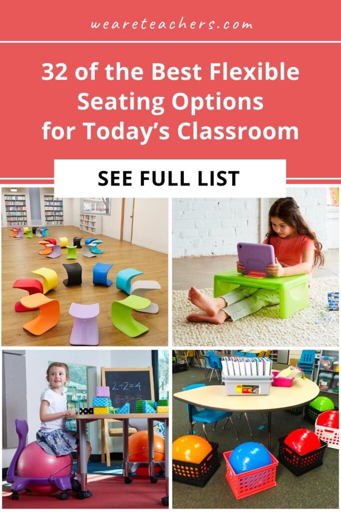 32 of the Best Flexible Seating Options for Today’s Classroom Flexible seating is a popular choice in classrooms. Here are some of the best flexible seating options on the market.