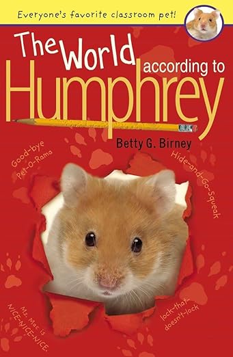 Humphrey series Book cover of Humphrey series by Betty Birney as an example of chapter books for third graders