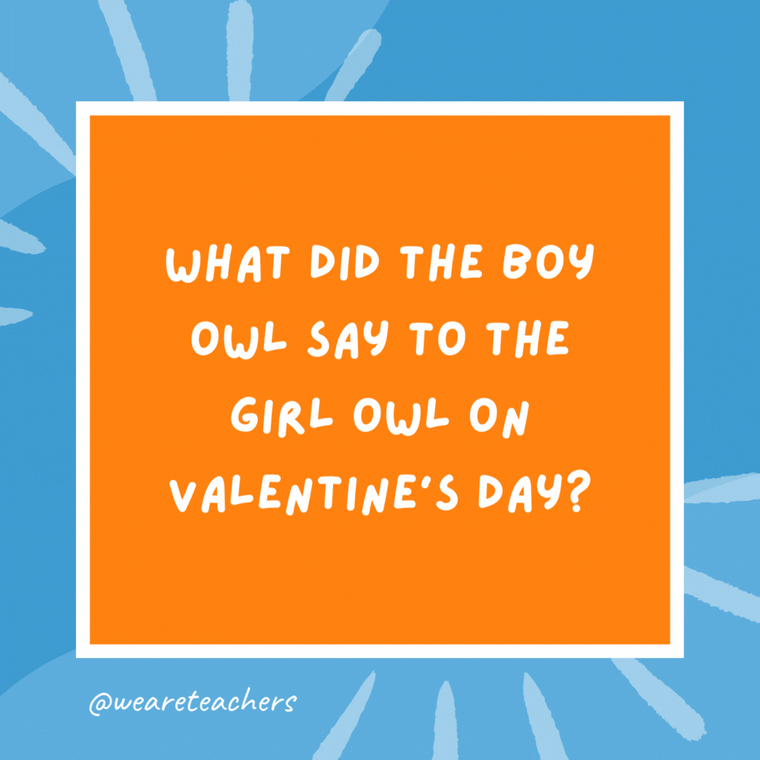 What did the pencil say to the paper? “I dot my i’s on you!” What did the pencil say to the paper?
"I dot my i's on you!"- kindergarten jokes