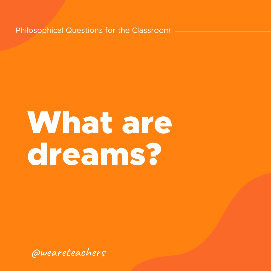 Philosophical Questions 25 What are dreams?