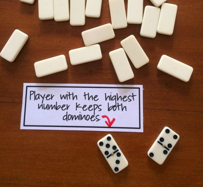 Third Grade Math Games Fun Games 4 Learning Pile of dominoes. Text reads