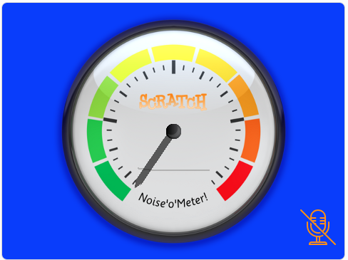 noise-o-meter A gauge with green, yelow and red zones and the label Noise'O'Meter as an example of best noise meters