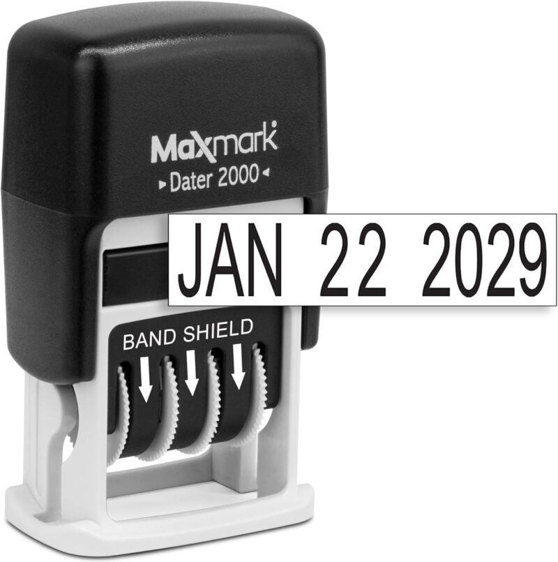Date Stamp Date stamp showing January 22, 2029