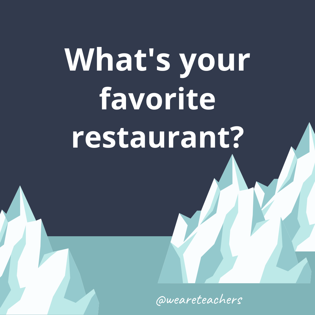 What’s your favorite restaurant? What’s your favorite restaurant?