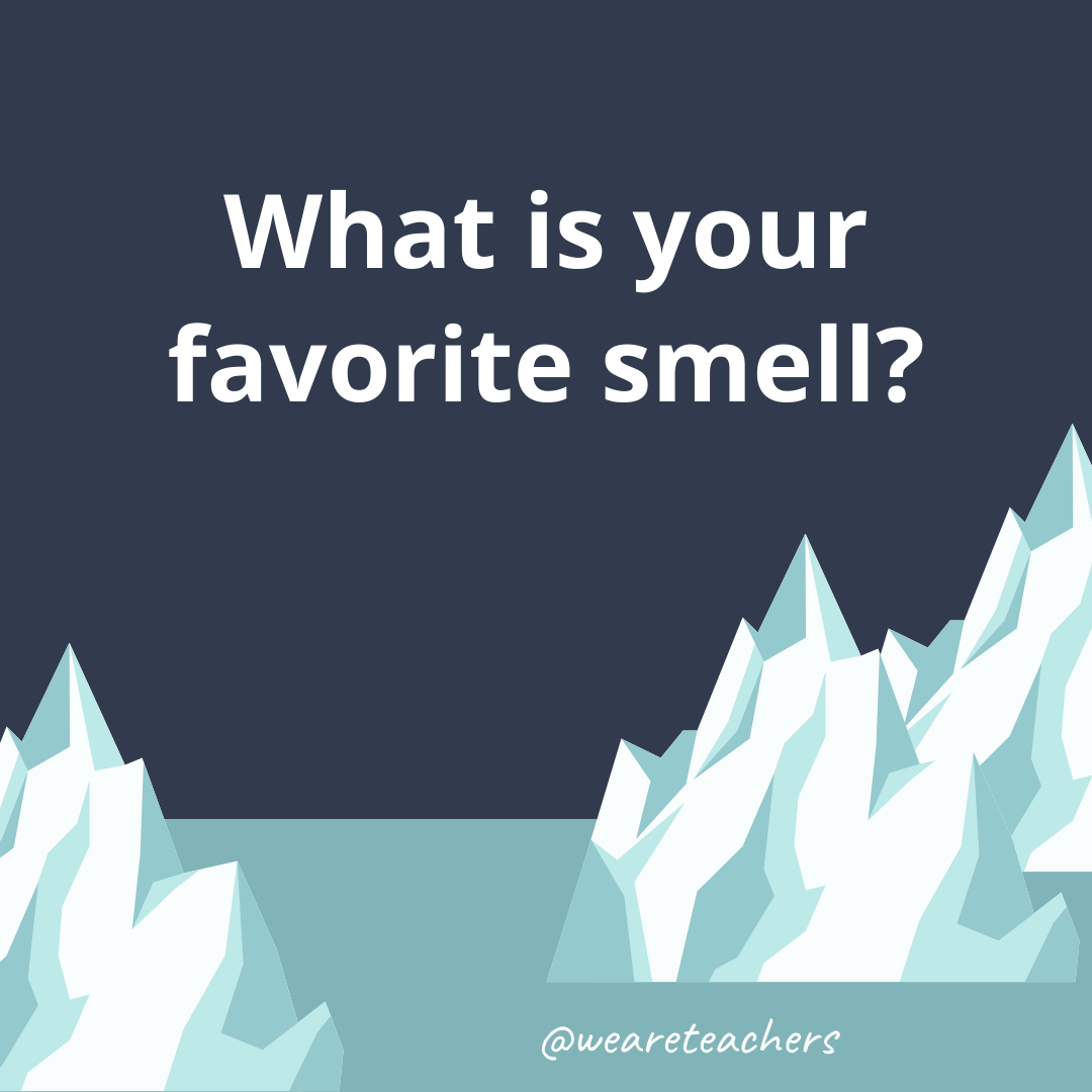 What is your favorite smell? What is your favorite smell?