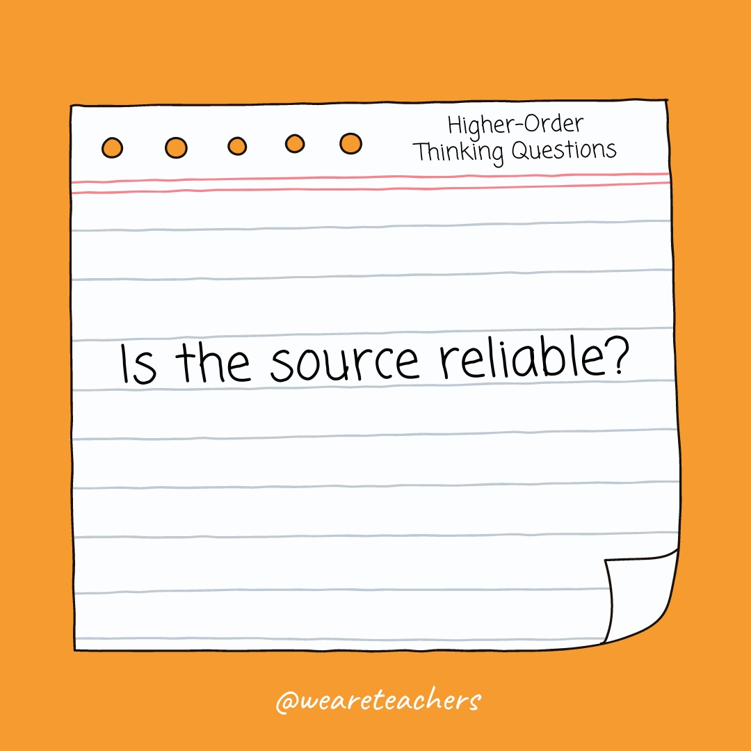 Is the source reliable?