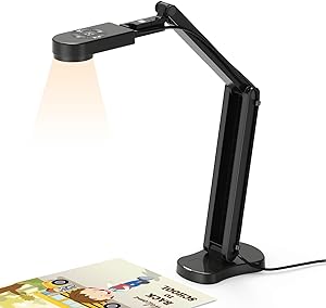 doccam document camera light onto a paper teacher hack