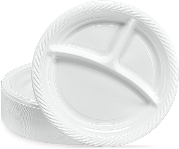 plates plate with three sections for a teacher hack