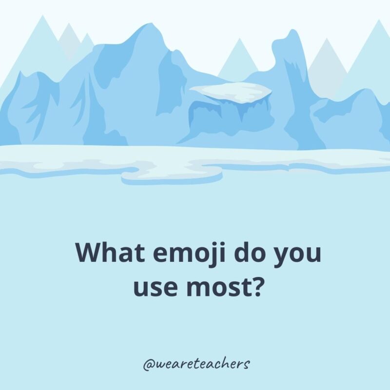 What emoji do you use most? What emoji do you use most?