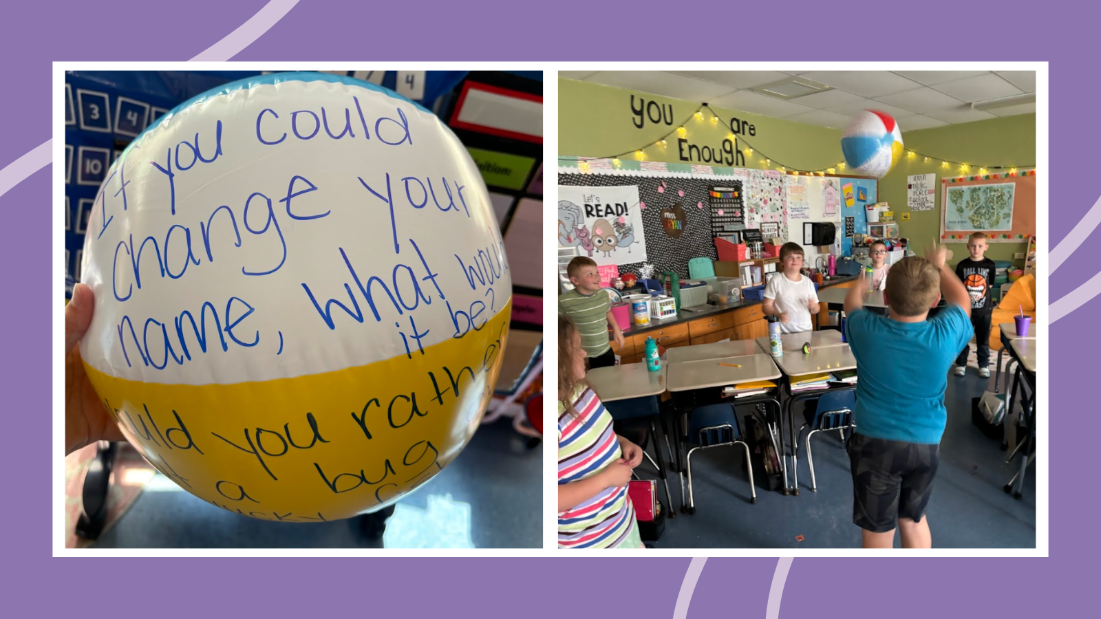 Active Icebreakers: Beach Ball Toss Beach ball toss example