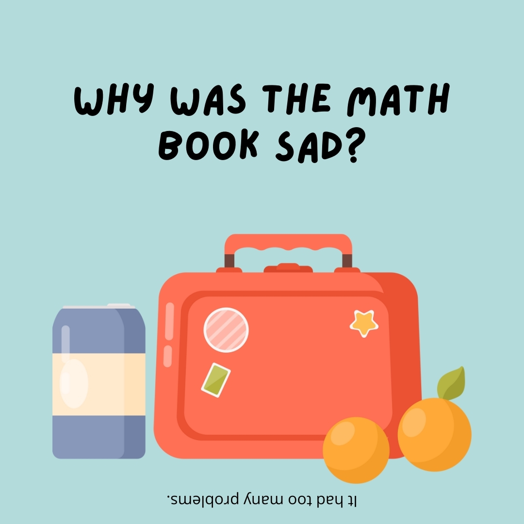 Why was the math book sad?

It had too many problems.