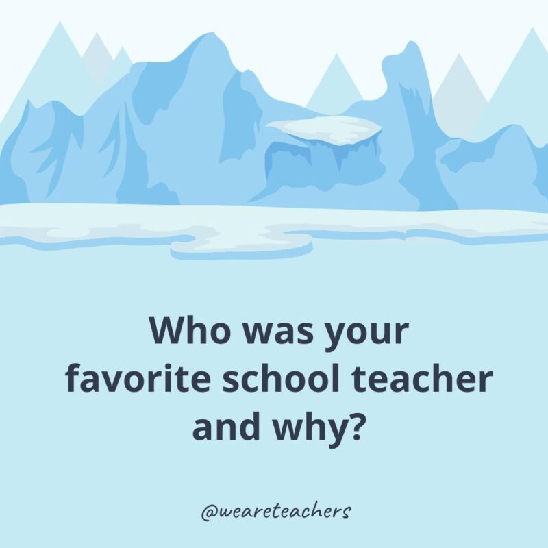 Who was your favorite school teacher and why? Who was your favorite school teacher and why?