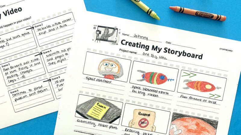Video Projects Just Got a Whole Lot Easier with This Free Toolkit Examples of video project toolkit templates on blue background