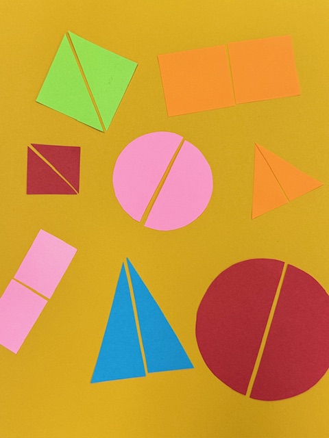 FindMyShape2 Shapes made from colored paper