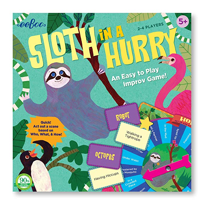 42 Best Board Games for Kids, According to Teachers Sloth in a Hurry game box