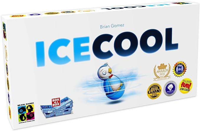 42 Best Board Games for Kids, According to Teachers Ice Cool game box featuring a cute penguin