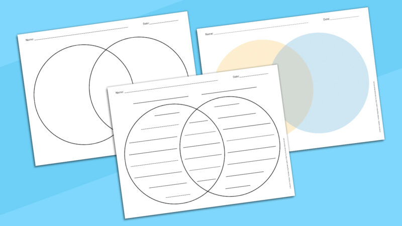 venn-diagram three examples of venn diagrams