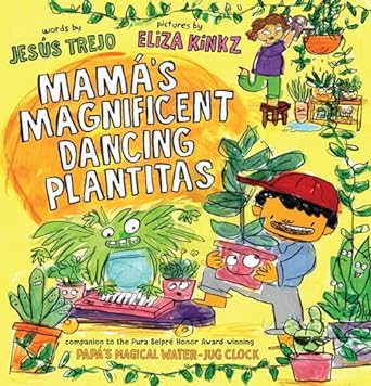 Mama’s Magnificent Dancing Plantitas Book cover for Mama's Magnificent Dancing Plantitas