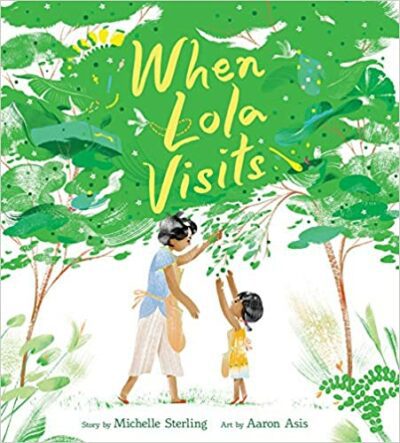 When Lola Visits Book cover for When Lola Visits as an example of mentor texts for narrative writing