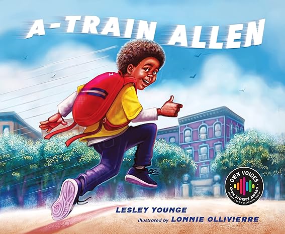 A-Train Allen Book cover for A-Train Allen as an example of mentor texts for personal narrative writing
